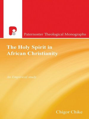 cover image of The Holy Spirit in African Christianity